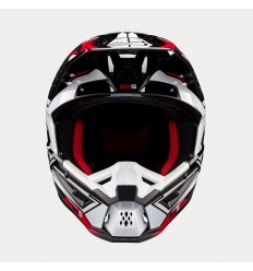 Casco Alpinestars S-M5 Action 2 Negro Blanco Brillo Rojo Brillo |8306023-1304|