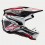 Casco Alpinestars S-M5 Action 2 Negro Blanco Brillo Rojo Brillo |8306023-1304|