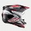 Casco Alpinestars S-M5 Action 2 Negro Blanco Brillo Rojo Brillo |8306023-1304|