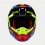 Casco Alpinestars S-M5 Action 2 Negro Amarillo Fluor Rojo Brillo |8306023-1533|