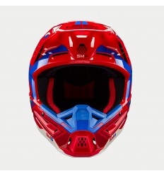 Casco Alpinestars S-M5 Action 2 Rojo Azul Brillo |8306023-3017|