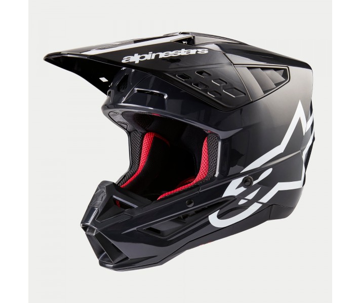 Casco Alpinestars S-M5 Corp Gris Oscuro Brillo |8306323-9190|