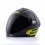 Casco Blauer Real Grafica B Negro Mate Titanio Amarillo |CBREALB12|