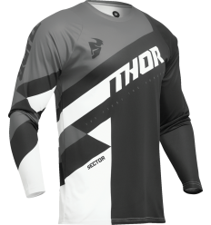 Camiseta Thor Sector Checker Negro Gris |29107580|