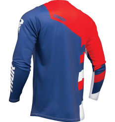 Camiseta Thor Sector Checker Azul Marino Rojo |29107603|