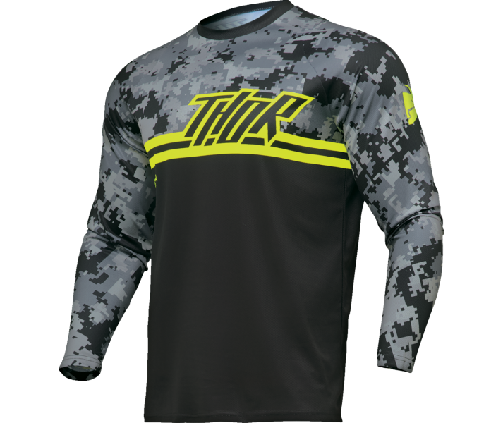 Camiseta Thor Infantil Sector Digi Negro Gris |29122395|