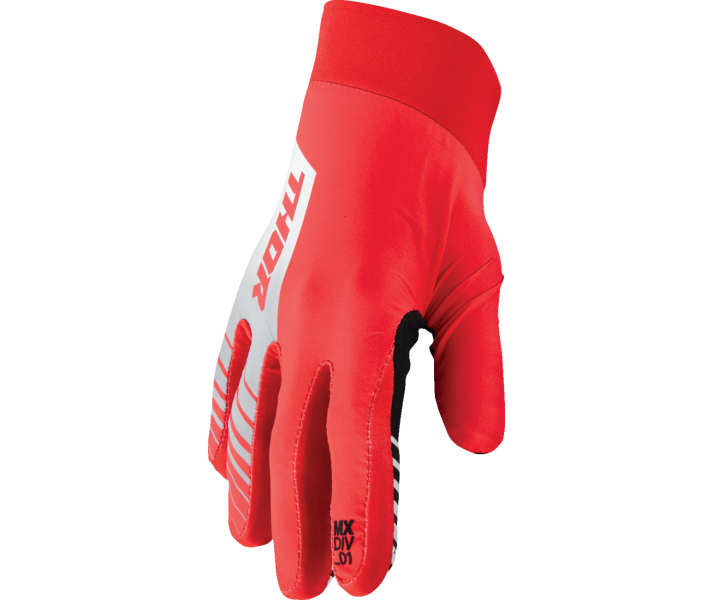 Guantes Thor Agile Analog Rojo Blanco |33307657|