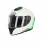 Casco Acerbis Krapon Blanco Negro |0024663.400|