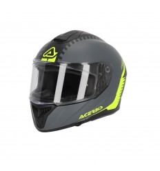 Casco Acerbis Krapon Gris Amarillo |0024663.290|