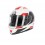 Casco Acerbis Krapon Blanco Rojo |0024663.239|