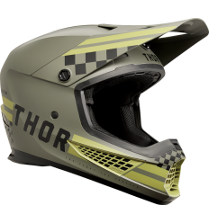 Casco Thor Sector 2 Combat Verde Negro |01108145|