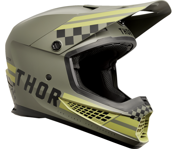 Casco Thor Sector 2 Combat Verde Negro |01108145|