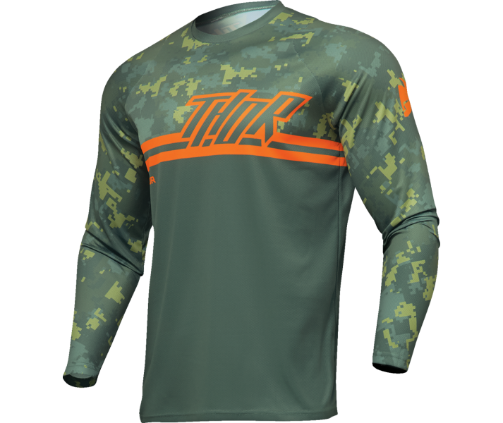 Camiseta Thor Sector Digi Verde Camo |29107573|