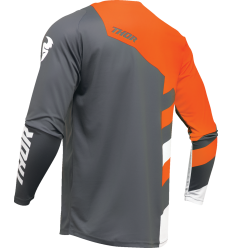 Camiseta Thor Sector Cheker Gris Naranja |29107587|