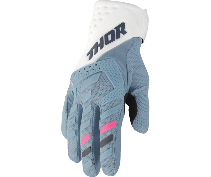 Guantes Thor Mujer Spectrum Azul Blanco |33310264|