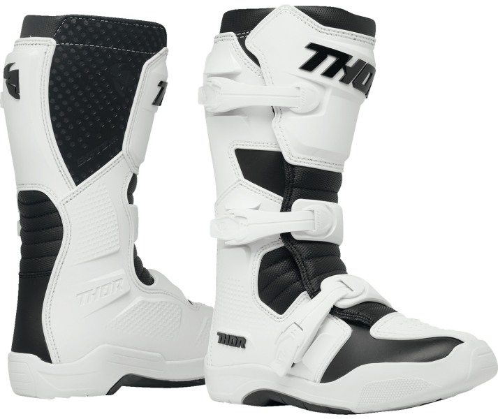 Botas Thor Mujer Blitz XR Blanco Negro |34103136|