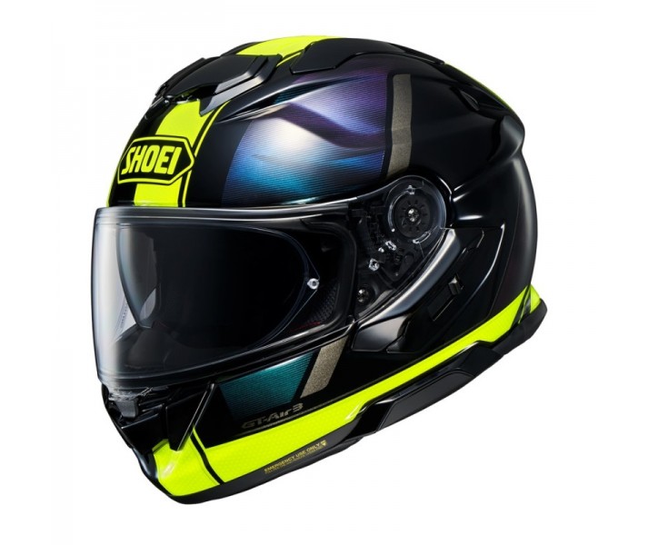 Casco Shoei GT-Air 3 Scenario Tc3 Negro Amarillo Fluor |CSGTA303032|