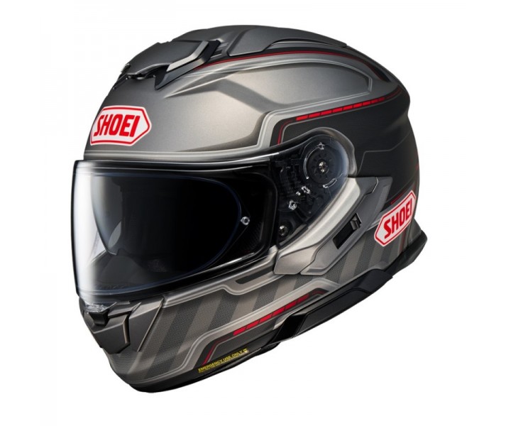 Casco Shoei GT-Air 3 Discipline Tc1 Gris Rojo|CSGTA302012|