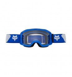 Máscara Fox Main Core Azul Blanco Lente Transparente |31345-025|