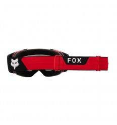 Máscara Fox Vue Core Rojo Fluor Lente Transparente |31353-110|