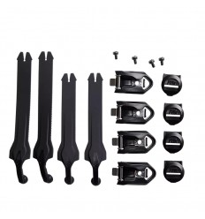 Kit De Correas Fox Para Botas Comp Negro |30376-001|