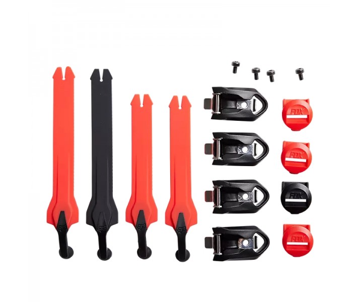 Kit De Correas Fox Para Botas Comp Rojo Fluor |30376-110|