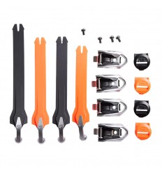 Kit De Correas Fox Para Botas Motion Naranja Fluor |30378-824|