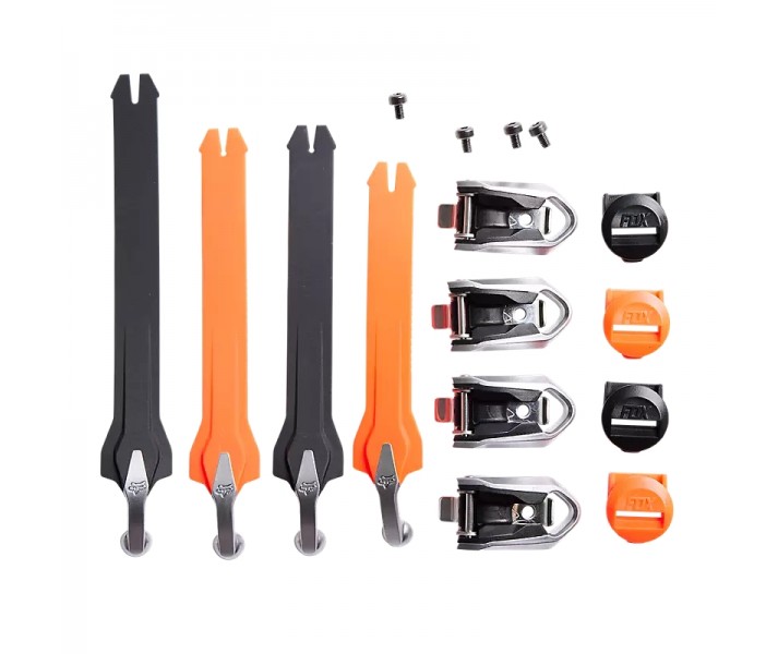 Kit De Correas Fox Para Botas Motion Naranja Fluor |30378-824|