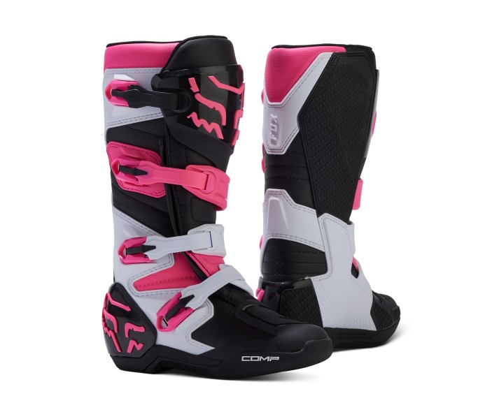 Botas Fox W Comp Negro Rosa |30469-285|