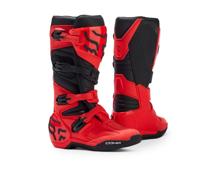 Botas Fox Infantil Comp Rojo Fluor |30471-110|