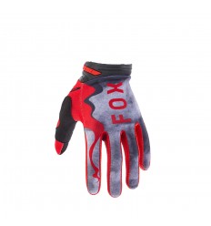 Guantes Fox 180 Atlas Gris Rojo |31311-037|