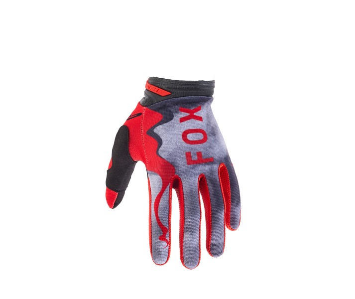 Guantes Fox 180 Atlas Gris Rojo |31311-037|