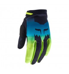 Guantes Fox Mujer 180 Flora Negro Amarillo |31378-019|