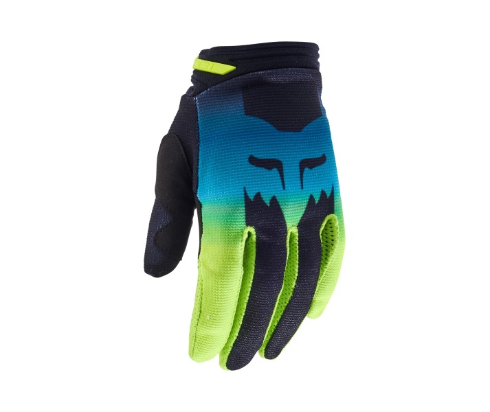 Guantes Fox Mujer 180 Flora Negro Amarillo |31378-019|