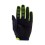 Guantes Fox Mujer 180 Flora Negro Amarillo |31378-019|
