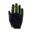 Guantes Fox Mujer 180 Flora Negro Amarillo |31378-019|