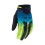 Guantes Fox Infantil Girls 180 Flora Negro Amarillo |31393-019|