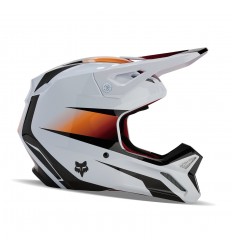 Casco Fox V1 Flora Blanco Negro |31372-058|