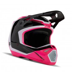 Casco Fox V1 Nitro Negro Rosa |31370-285|