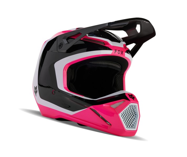 Casco Fox V1 Nitro Negro Rosa |31370-285|