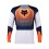 Camiseta Fox 360 Revise Azul Marino Naranja |31271-425|