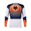 Camiseta Fox 360 Revise Azul Marino Naranja |31271-425|