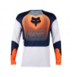 Camiseta Fox 360 Revise Azul Marino Naranja |31271-425|