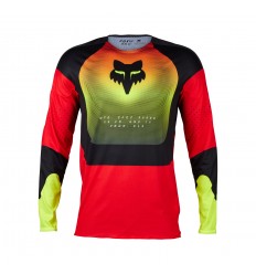 Camiseta Fox 360 Revise Rojo Amarillo |31271-080|