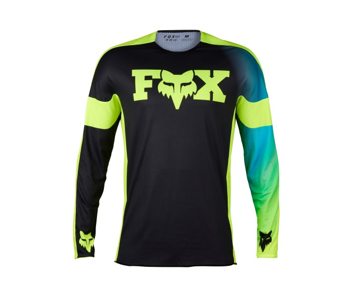 Camiseta Fox 360 Streak Negro Amarillo |31272-019|