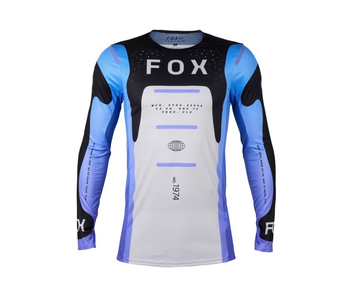 Camiseta Fox Flexair Magnetic Negro Púrpura |31267-166|