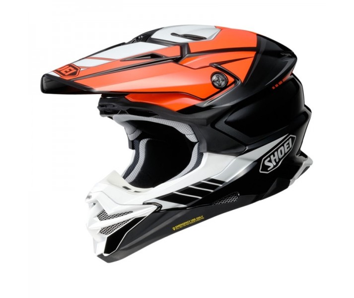 Casco Shoei Vfx-Wr 06 Jammer Blanco Naranja Negro |CSVFXWR060108|