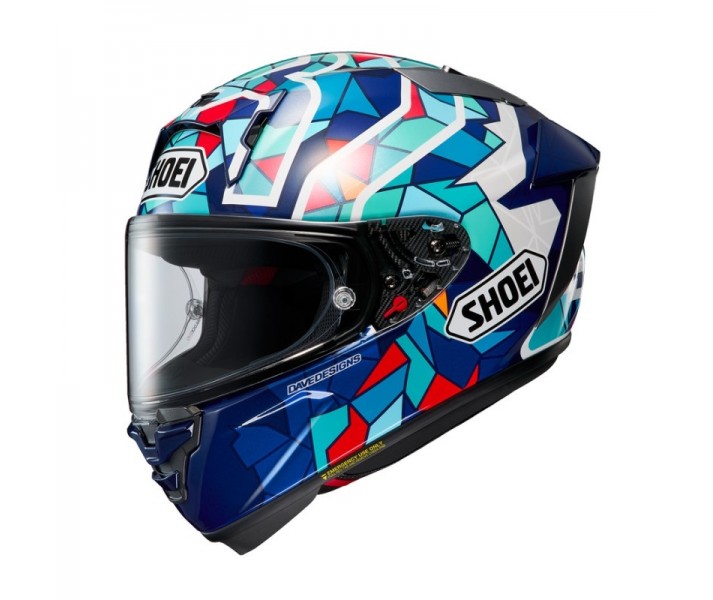 Casco Shoei X-Spr Pro Marquez Barcelona Azul Blanco Rojo |CSXSP14510|