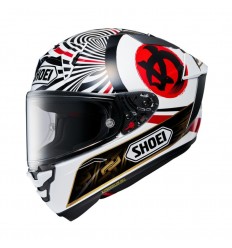 Casco Shoei X-Spr Pro Marquez Motegui 4 Blanco Negro |CSXSP14610|