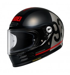 Casco Shoei Glamster 06 MM93 Collection Classic Negro Gris Rojo |CSGLA06145|